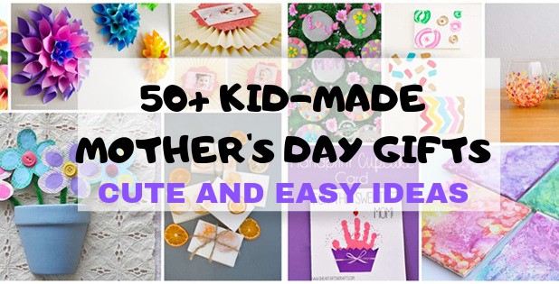 Mother's Day Homemade Gifts for Kids to Make - Buggy and Buddy