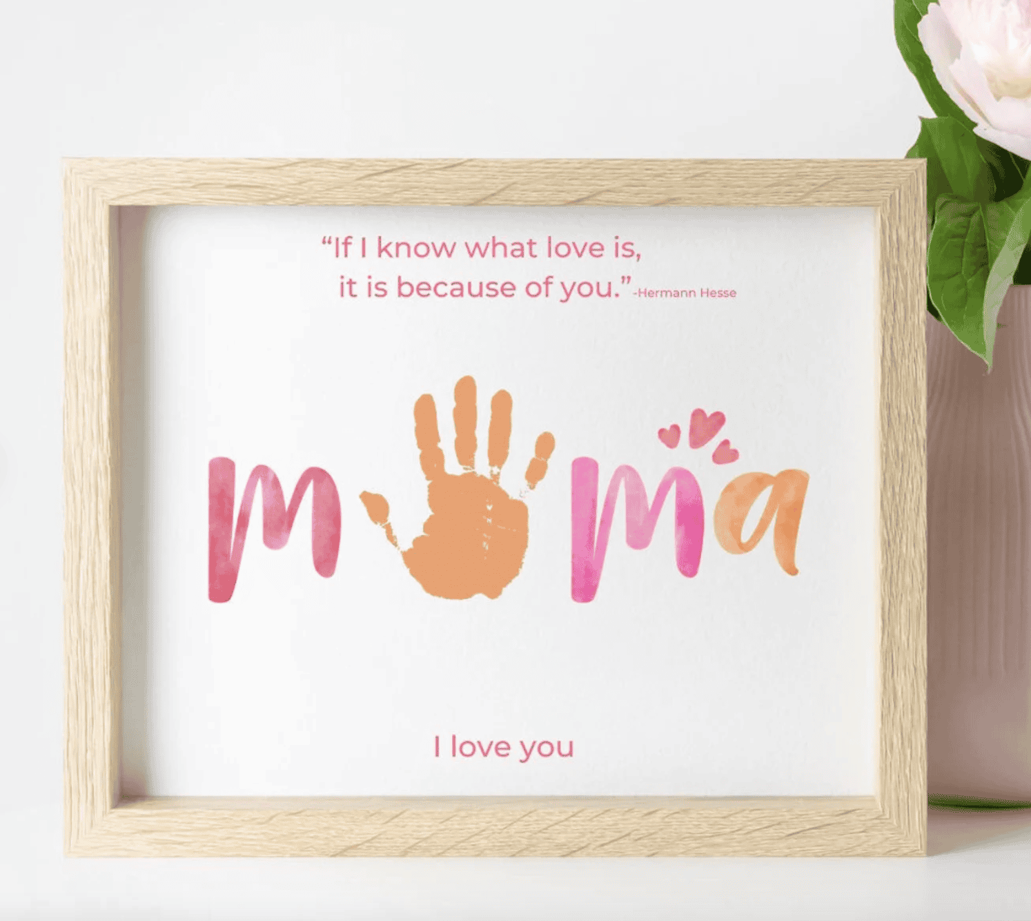 mama handprint