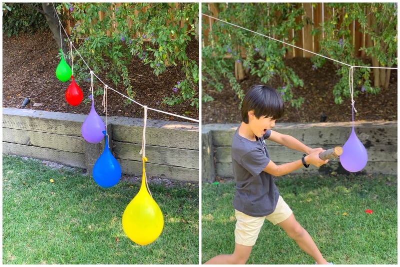 Water balloon piñatas