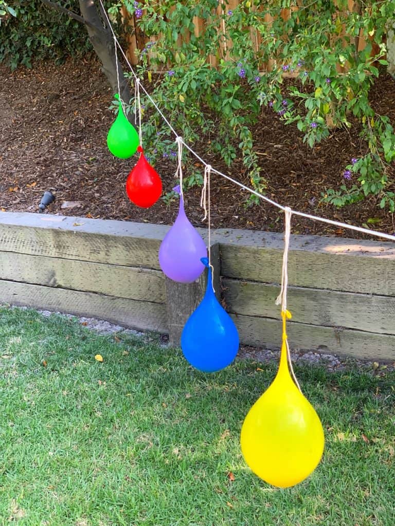 Water balloon piñatas