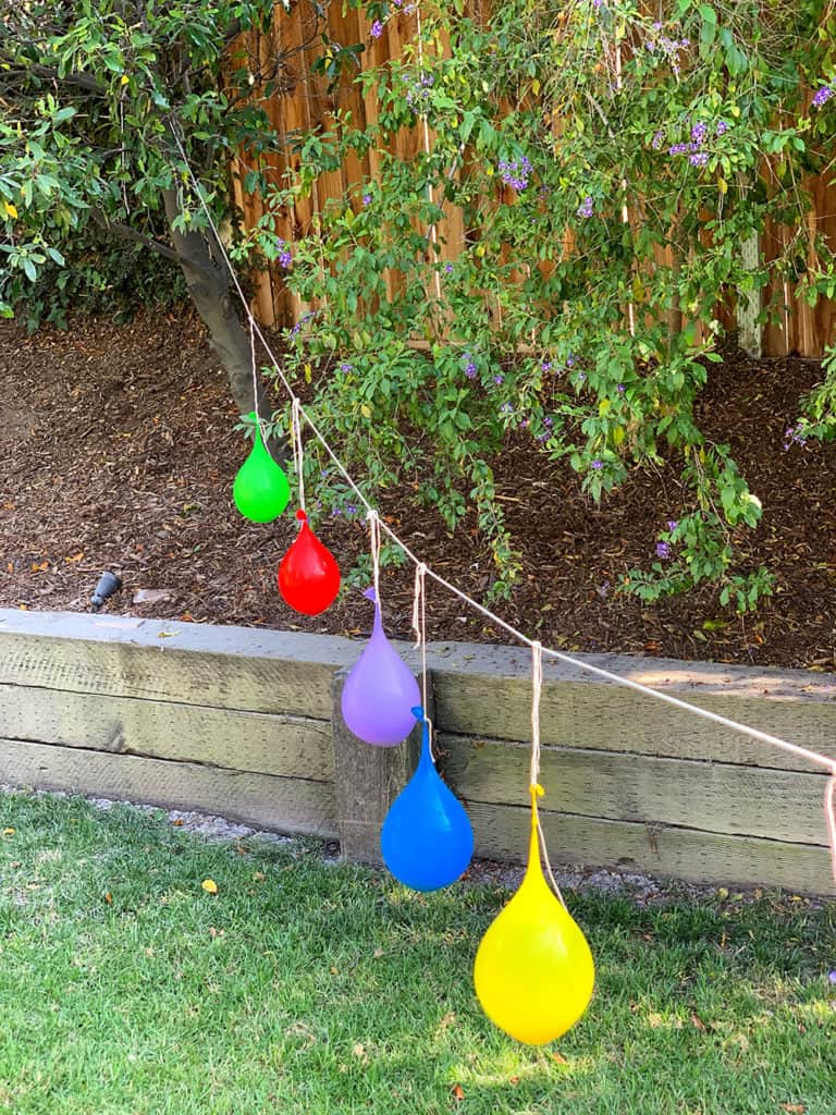 Water balloon piñatas