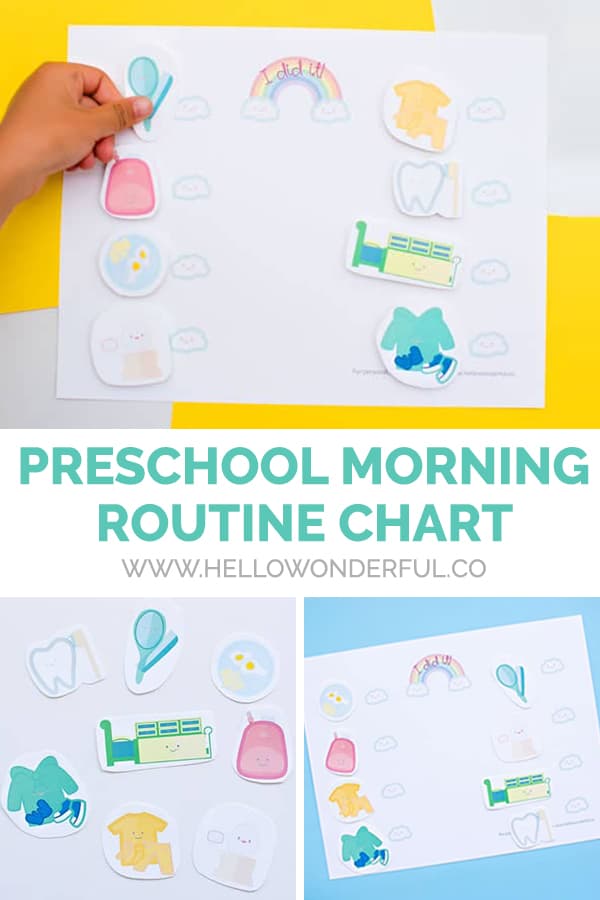 Free Morning Routine Chart Pictures