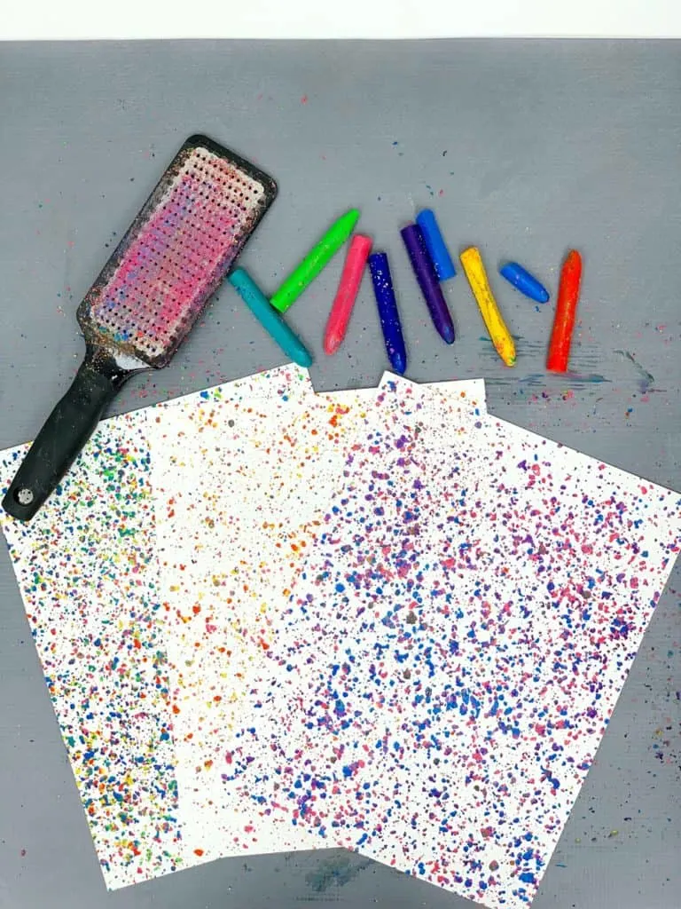 How to make melted crayon art