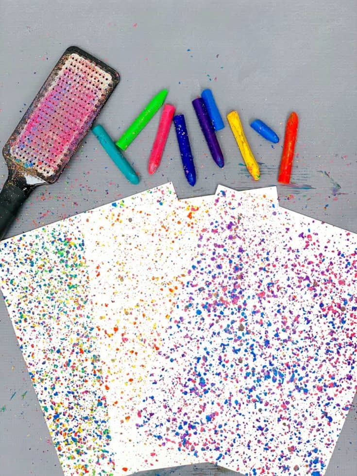 How To Make Melted Crayon Art Creative Art For Kids