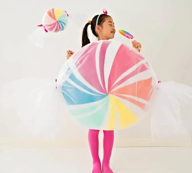 DIY Candy Costume for Kids