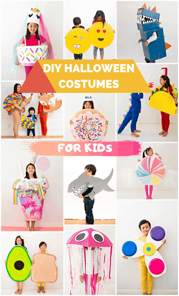 Cute and Easy DIY Halloween Costumes Kids 