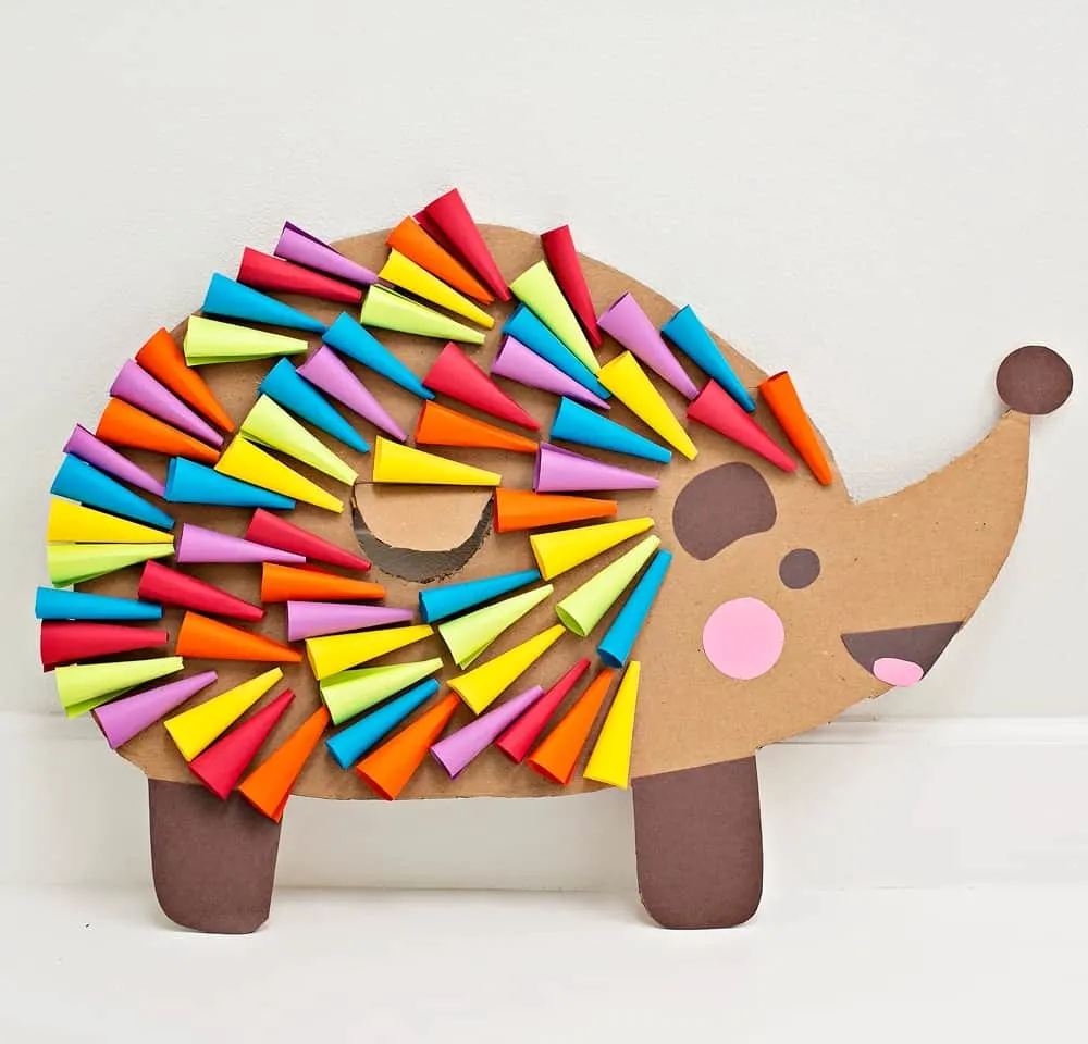 DIY Woodland Animal Hedgehog Halloween Costume For Kids 