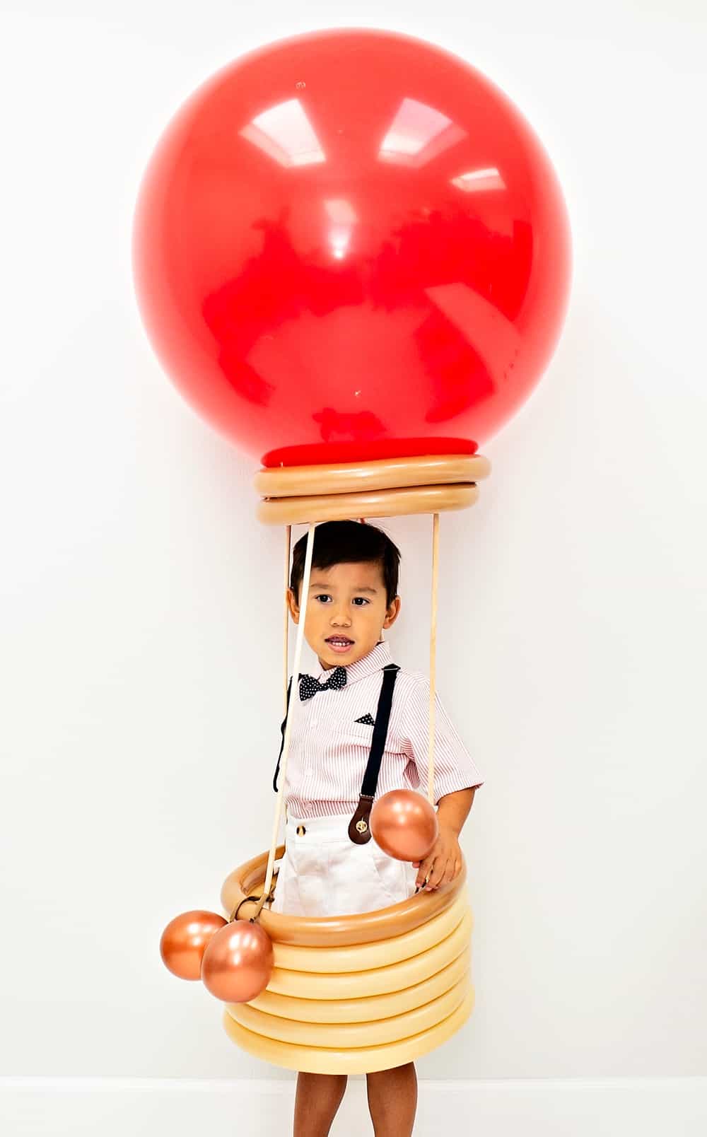 DIY Hot Air Balloon Costume for Kids 