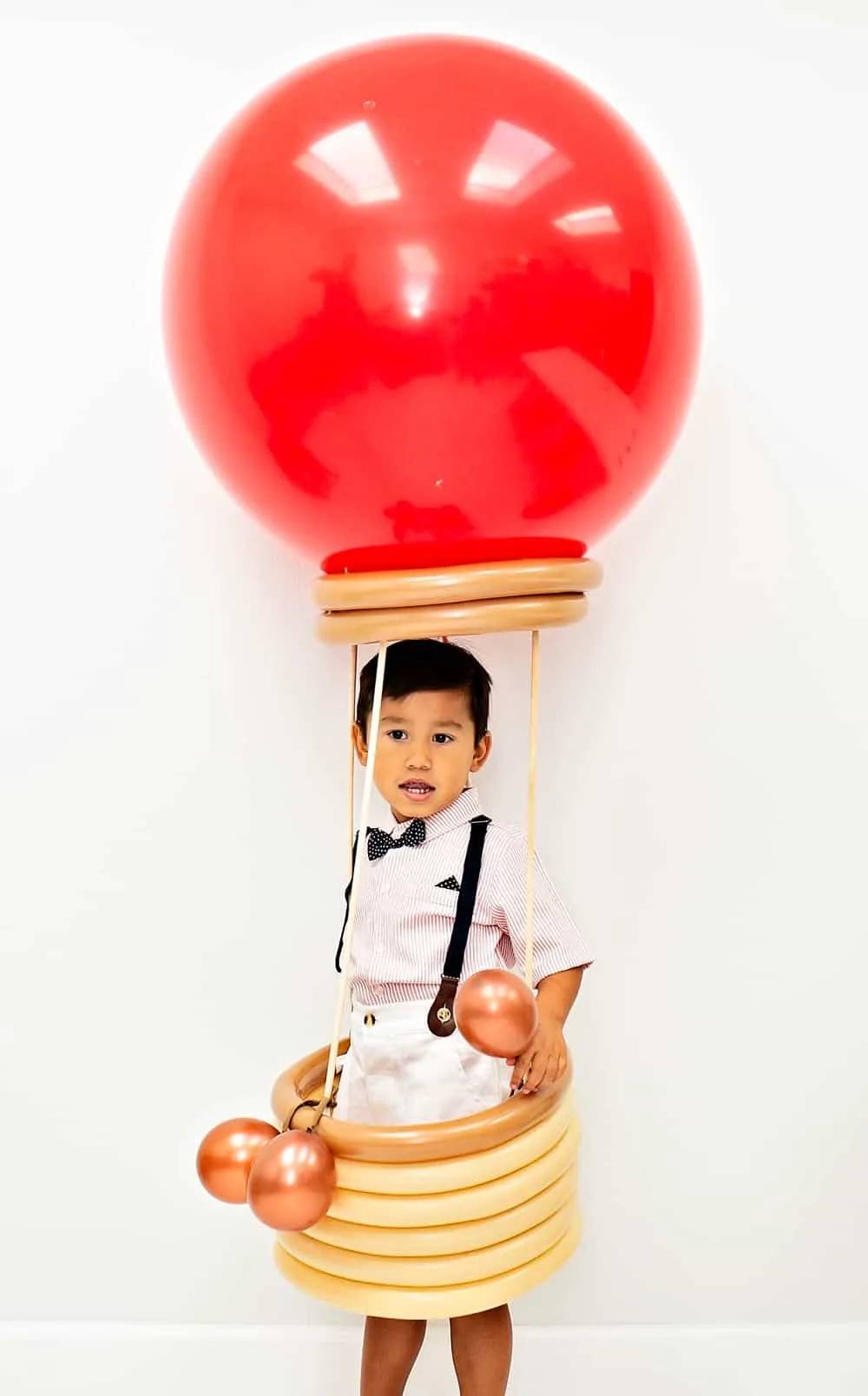 DIY Hot Air Balloon Costume for Kids 