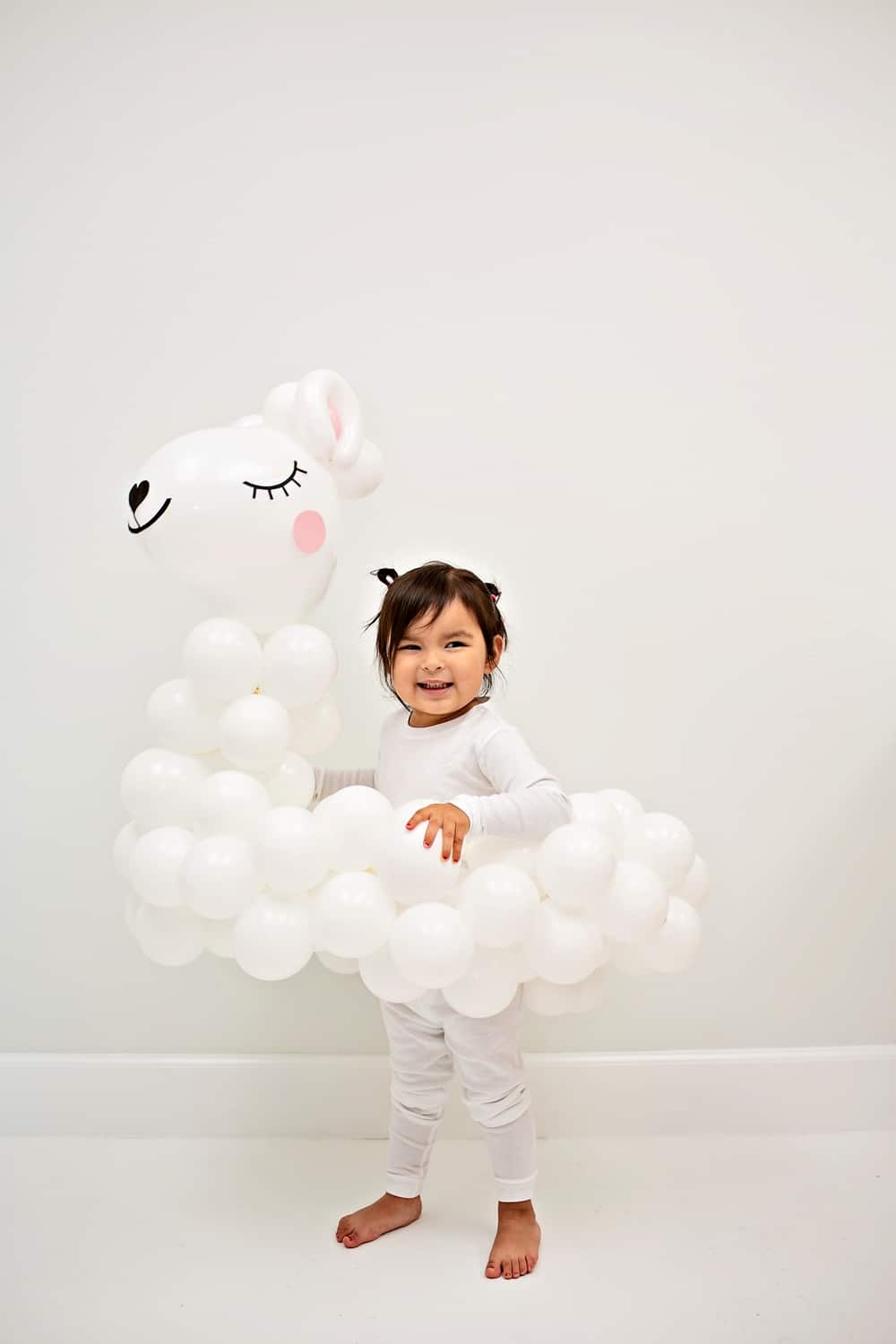 DIY Llama balon costum pentru copii