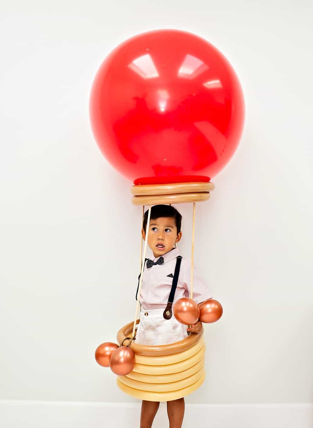 DIY Hot Air Balloon Costume for Kids 