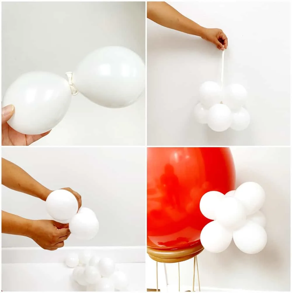 DIY Hot Air Balloon Costume for Kids - process