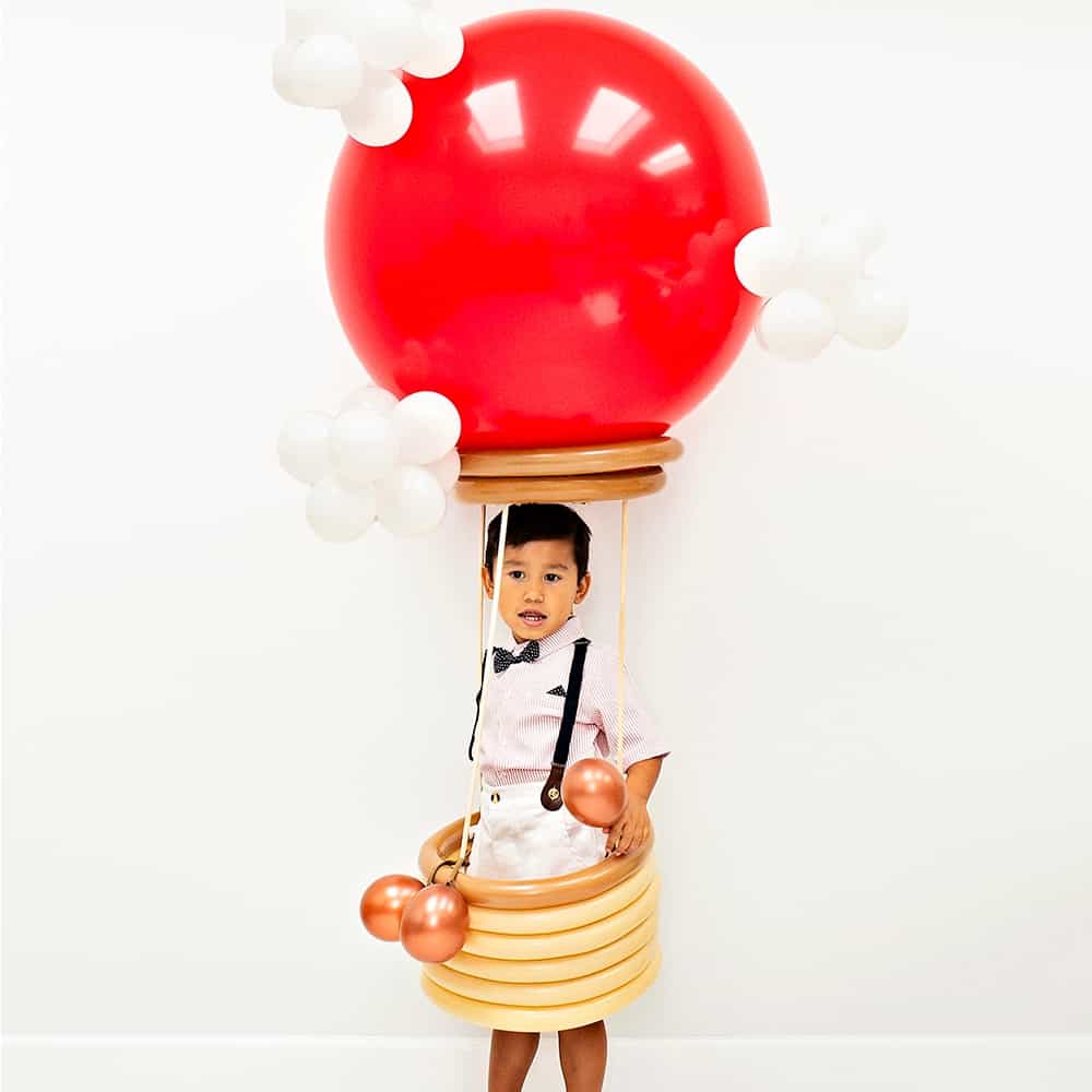 DIY Hot Air Balloon Costume for Kids