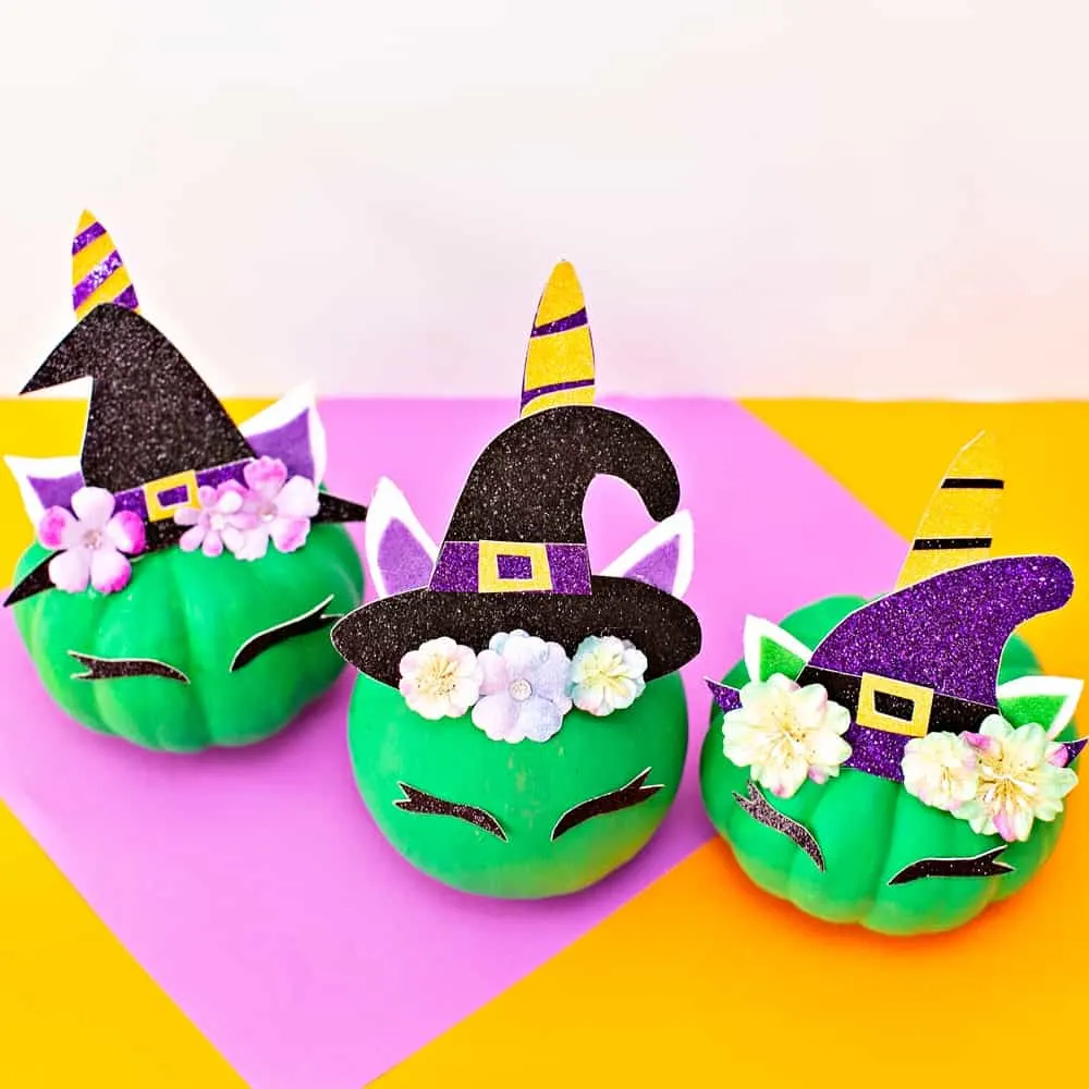 DIY Pumpkin Unicorn Witch 