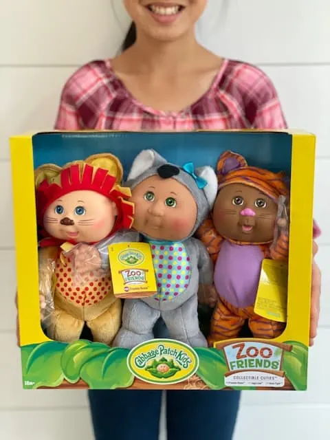 Costco Cabbage Patch Dolls 3 Pack - zoo frienedds