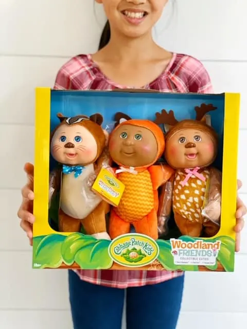 Costco Cabbage Patch Dolls 3 Pack - woodland friends