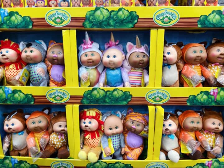 WE BOUGHT THE COSTCO CABBAGE PATCH DOLLS 3 PACK AND THIS IS WHAT THEY