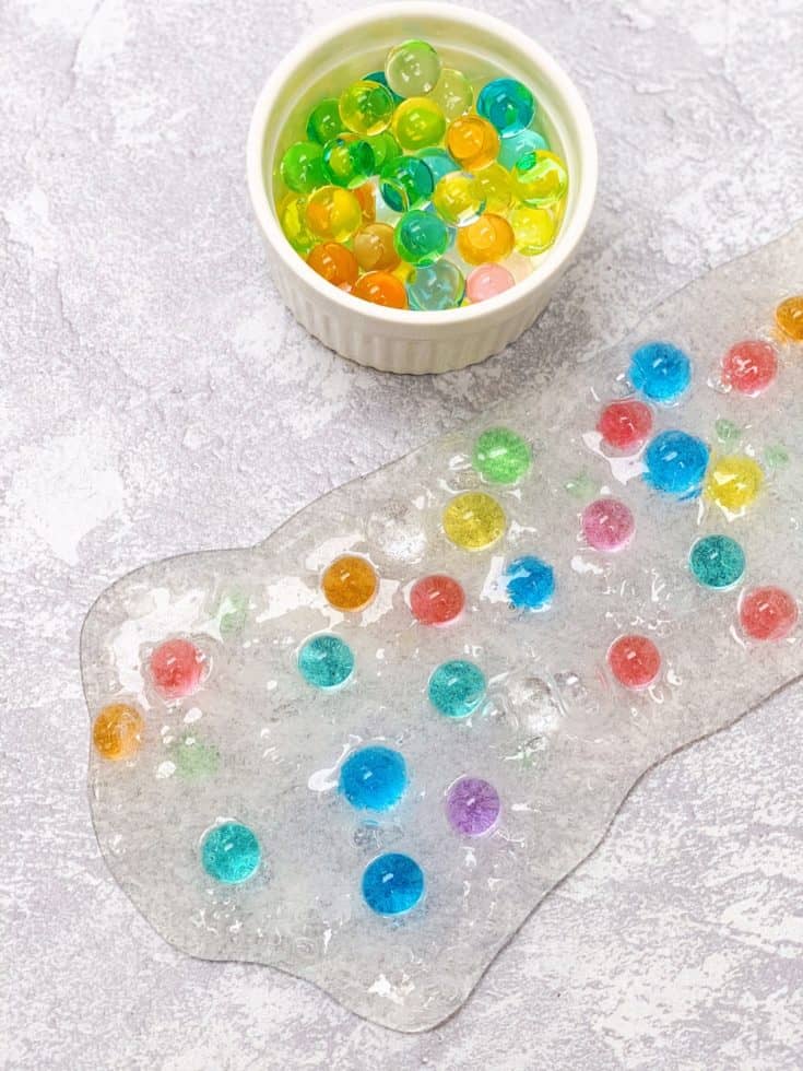 HOW TO MAKE WATER BEAD SLIME hello, Wonderful