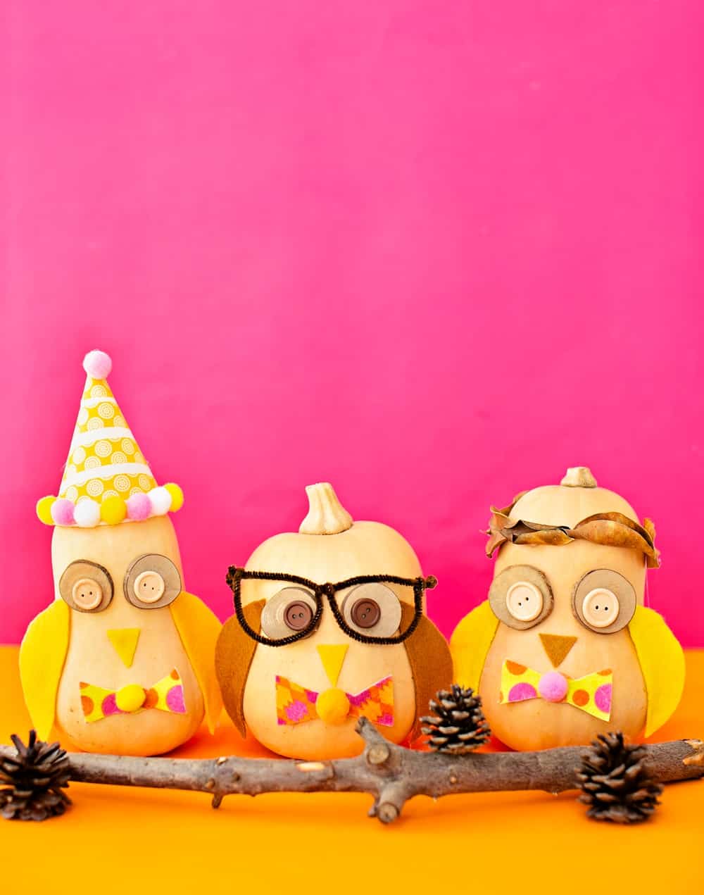 Owl Pumpkin Craft for kids 