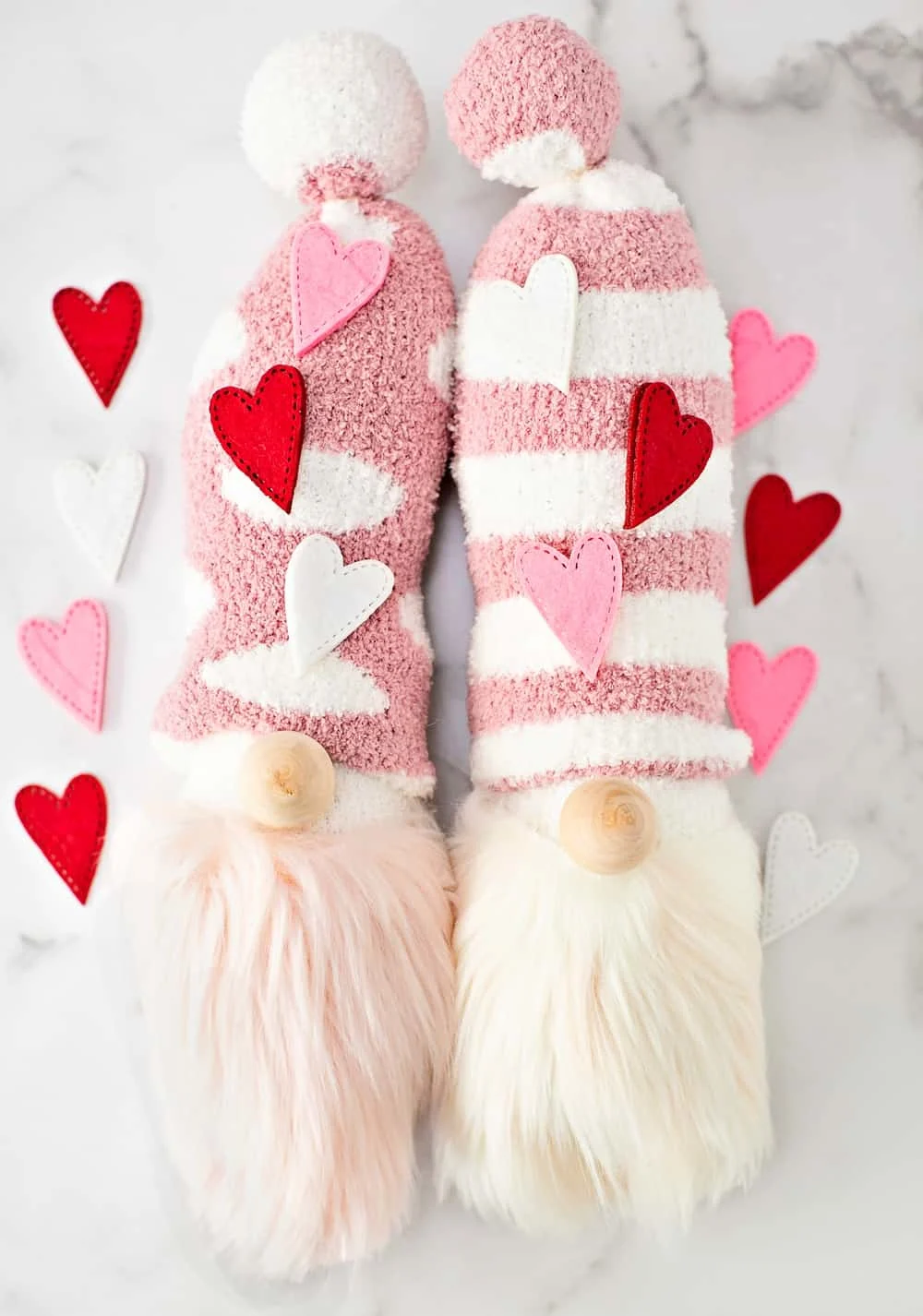 DIY Valentine Gnomes