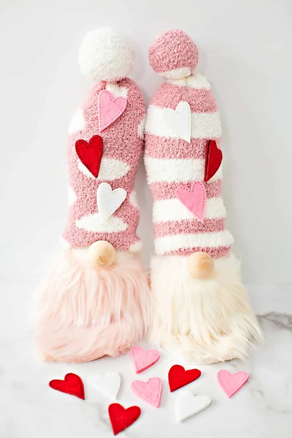 DIY Valentine Sock Gnomes