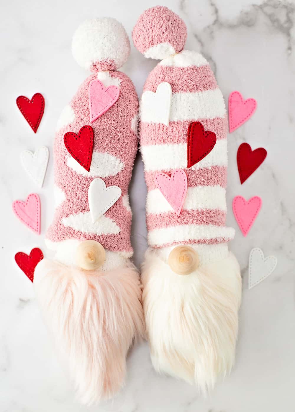 DIY Gnomes for Valentine's Day