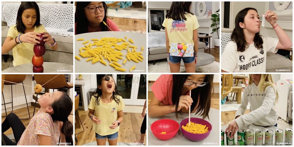Minute To Win It Games for Kids - 9 Fun Ideas using Household Items -  hello, Wonderful