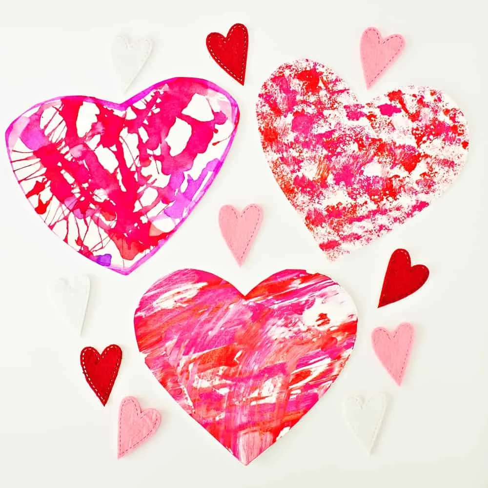 Easy and cute Valentine Arts and Crafts Projects for Kids 