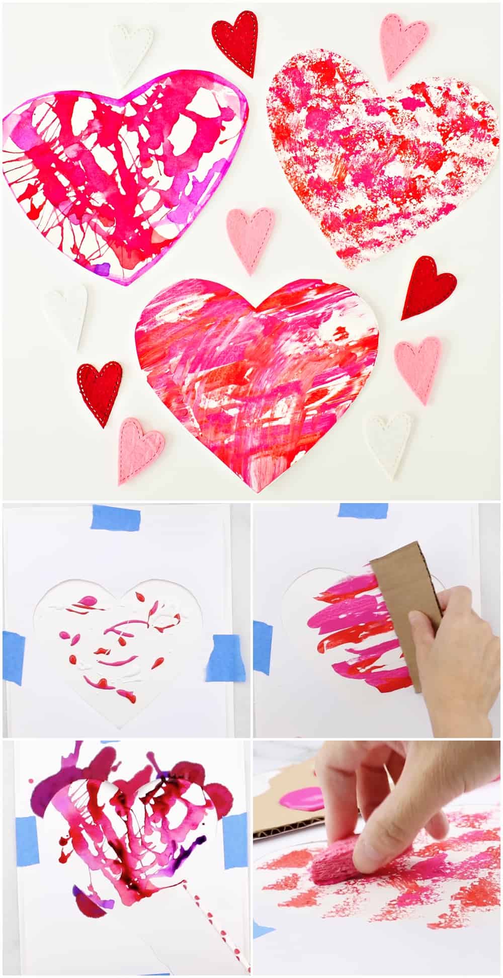 VALENTINE ART AND CRAFT PROJECT FOR KIDS