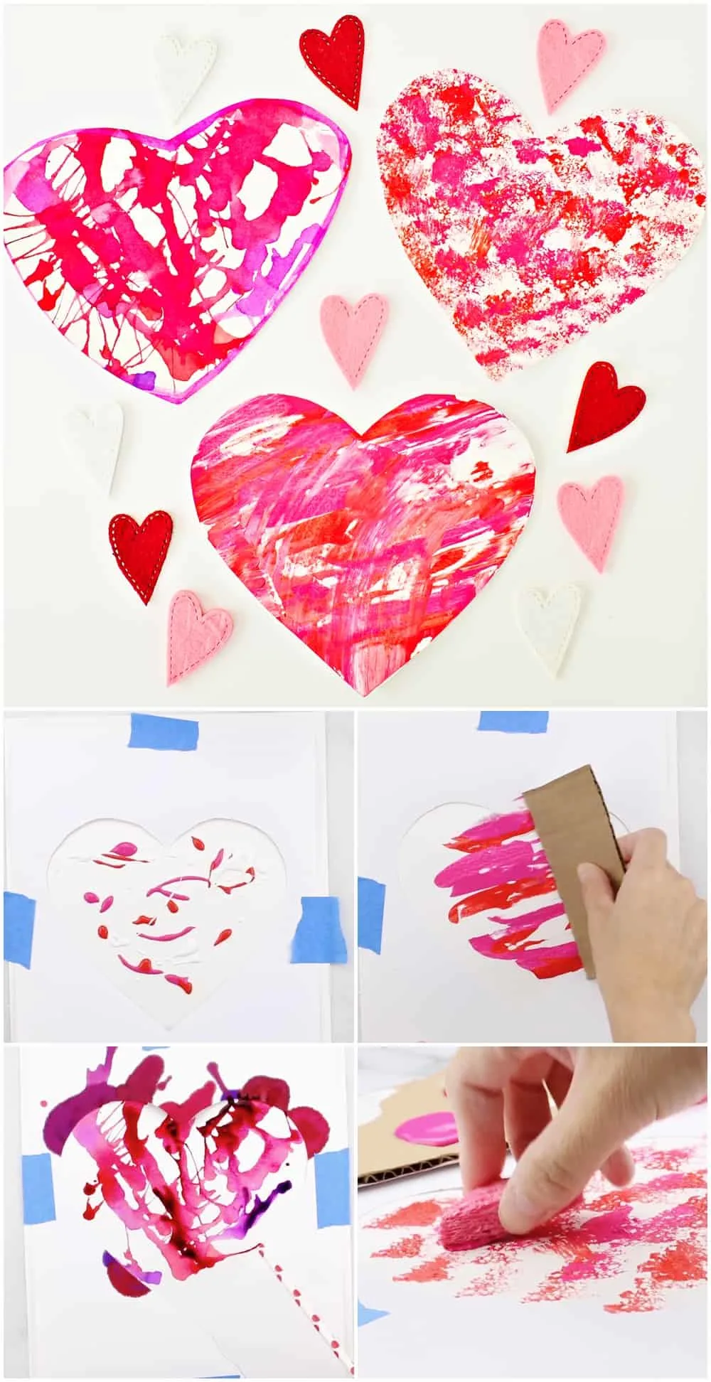 VALENTINE ART AND CRAFT PROJECT FOR KIDS