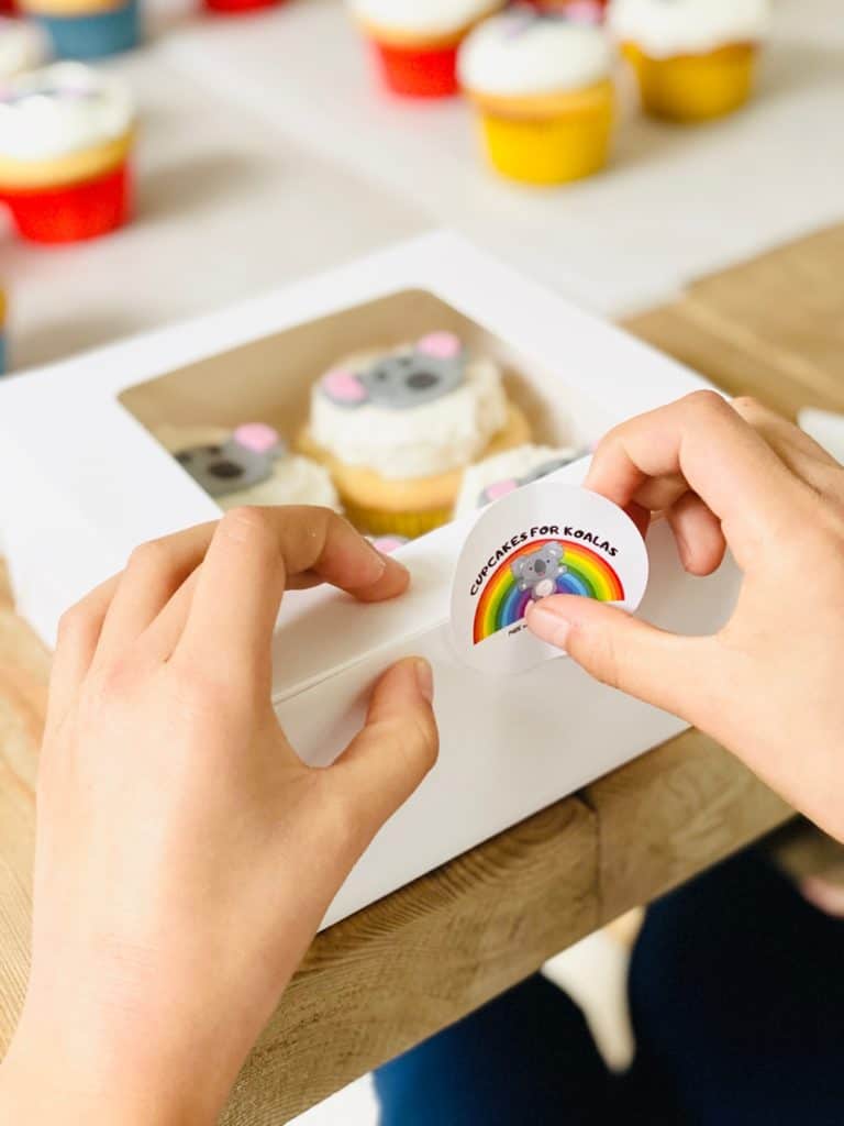 Cupcakes For Koalas started by two kid bakers to raise money for the Australian Fires. 