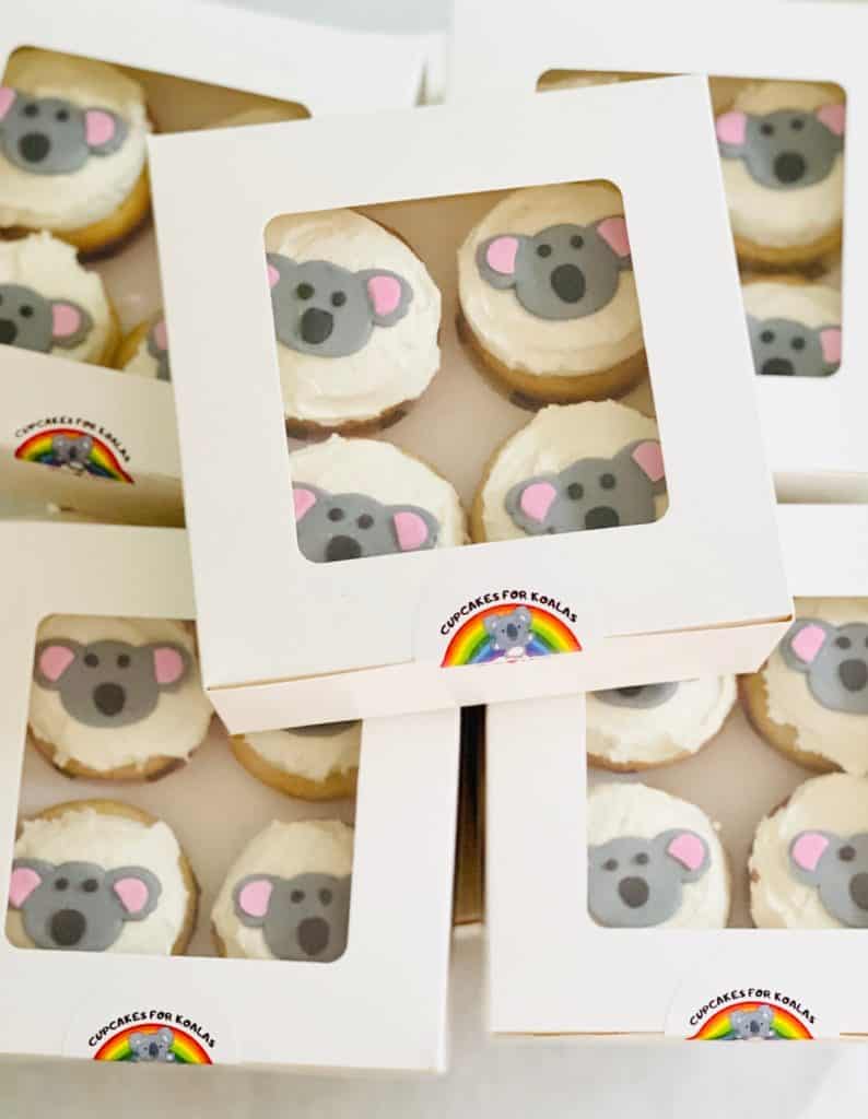 Cupcakes For Koalas was started by two young passionate kid bakers to raise money for the Australian Fires. 