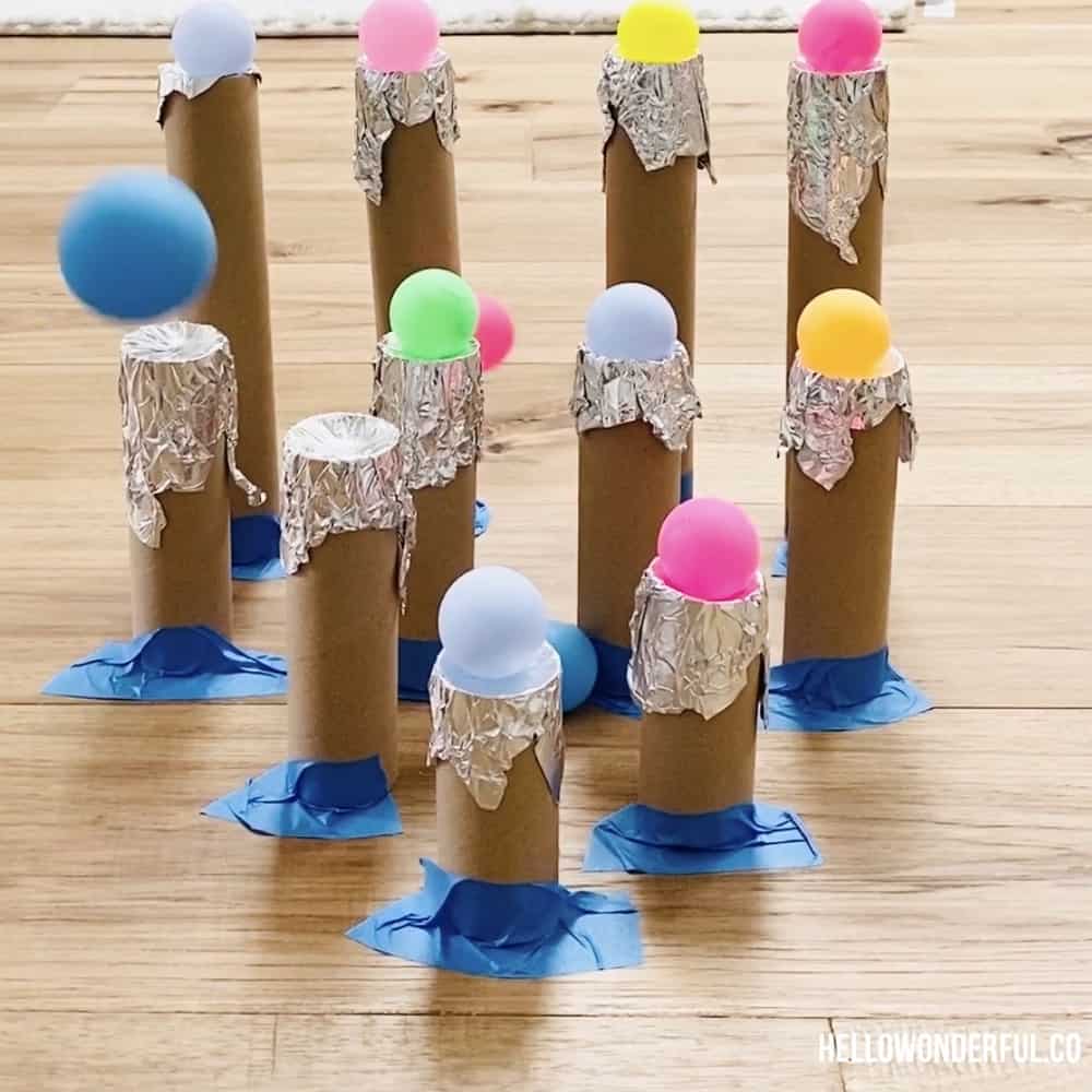 Easy Indoor Activities for Kids. Cheap fun and simple ideas many using recycled or household materials. 