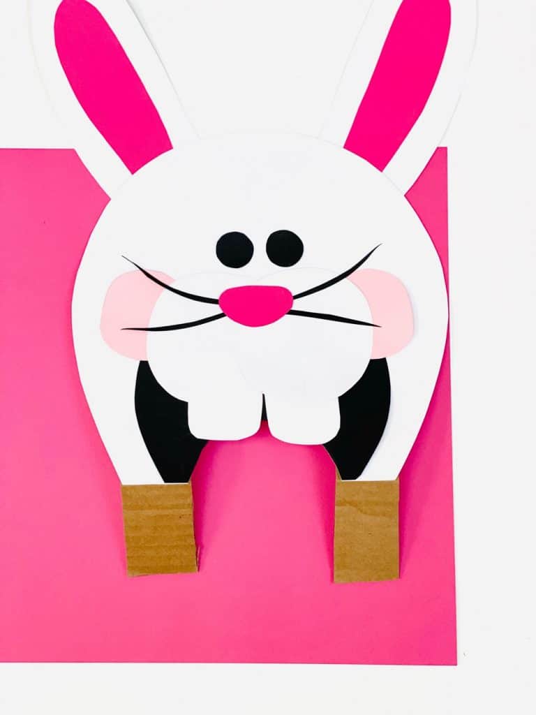 Feed the Bunny Easter Game for Kids with Free Printable 