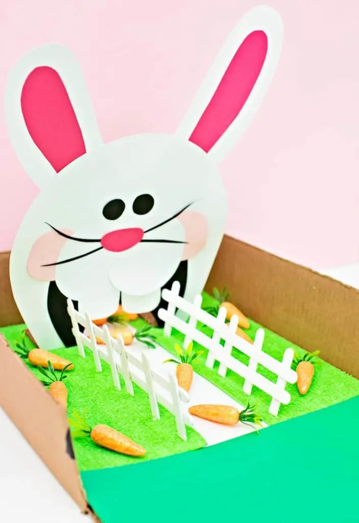 Feed the Bunny Easter Game for Kids
