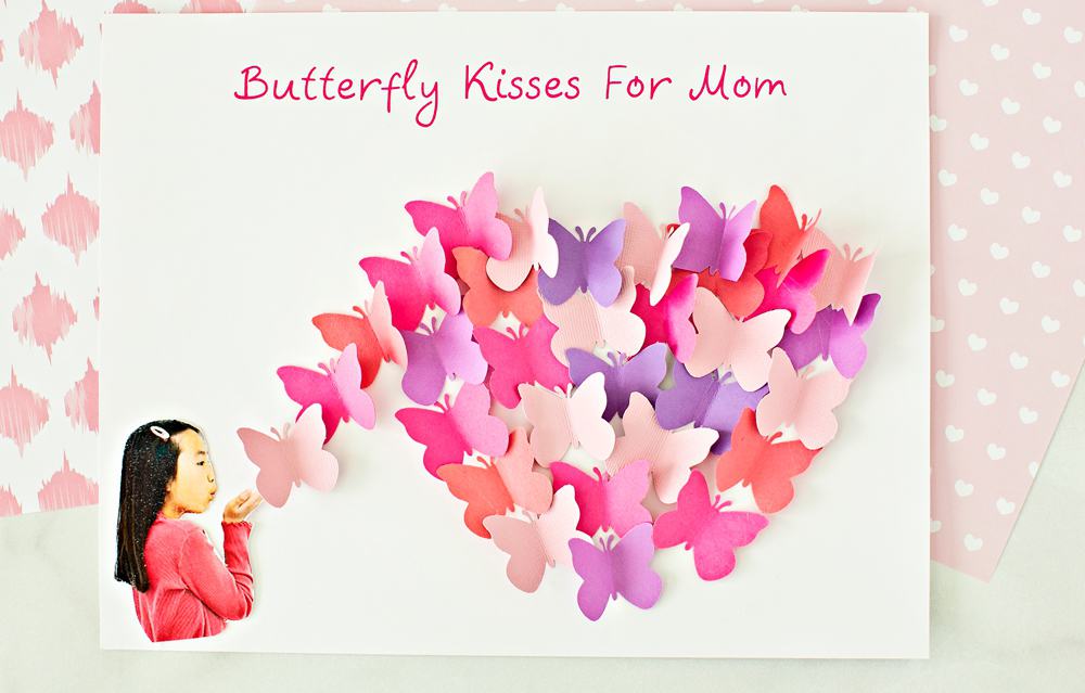 Mother's Day Butterfly Art these make pretty mother's day cards!