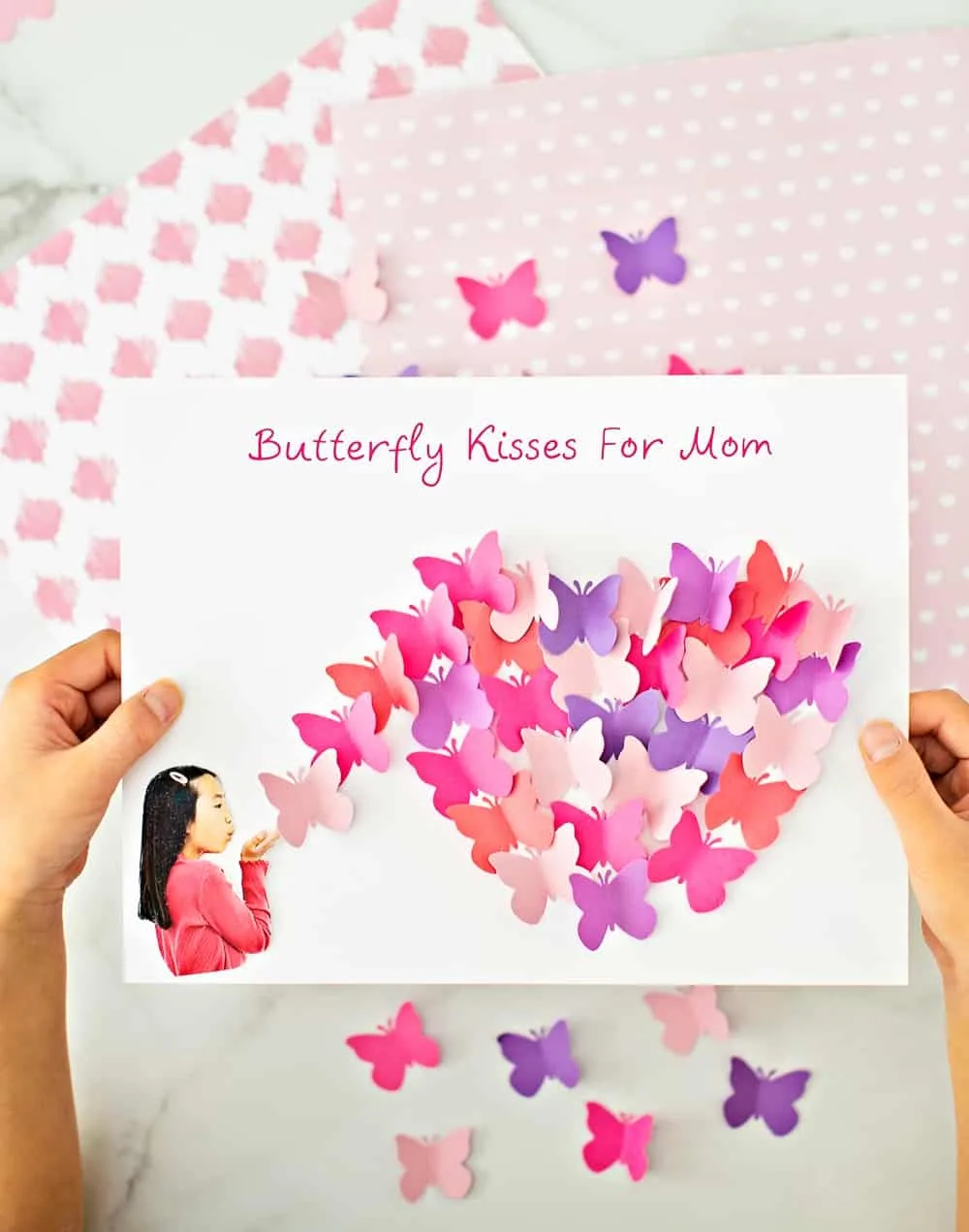 Mother's Day Butterfly Art these make pretty mother's day cards!
