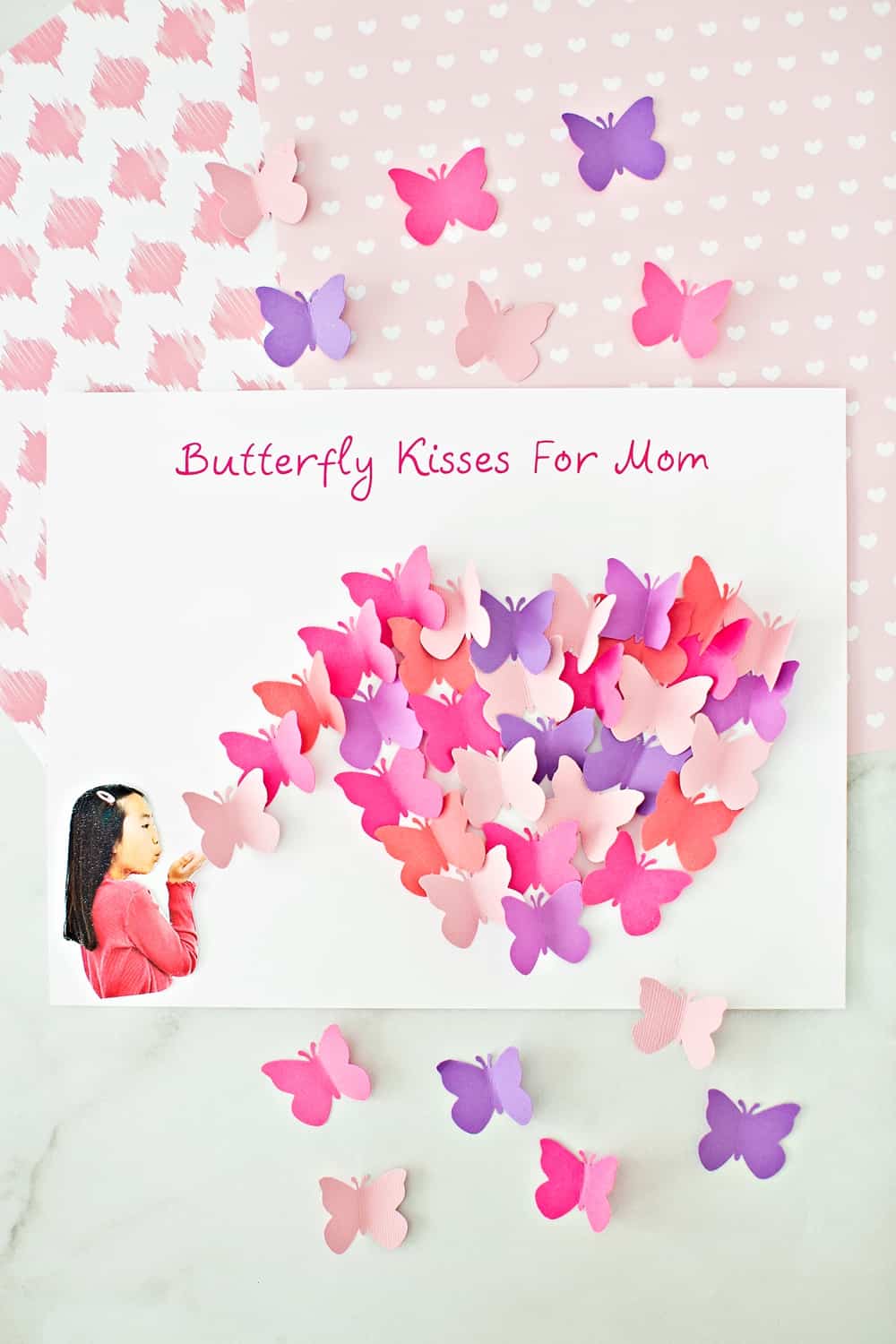 Mother's Day Butterfly Art these make pretty mother's day cards!