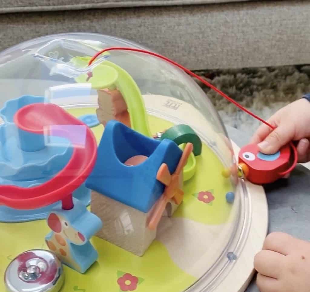 Magnetic Toy Maze. Fine Motor Preschool Toy. 