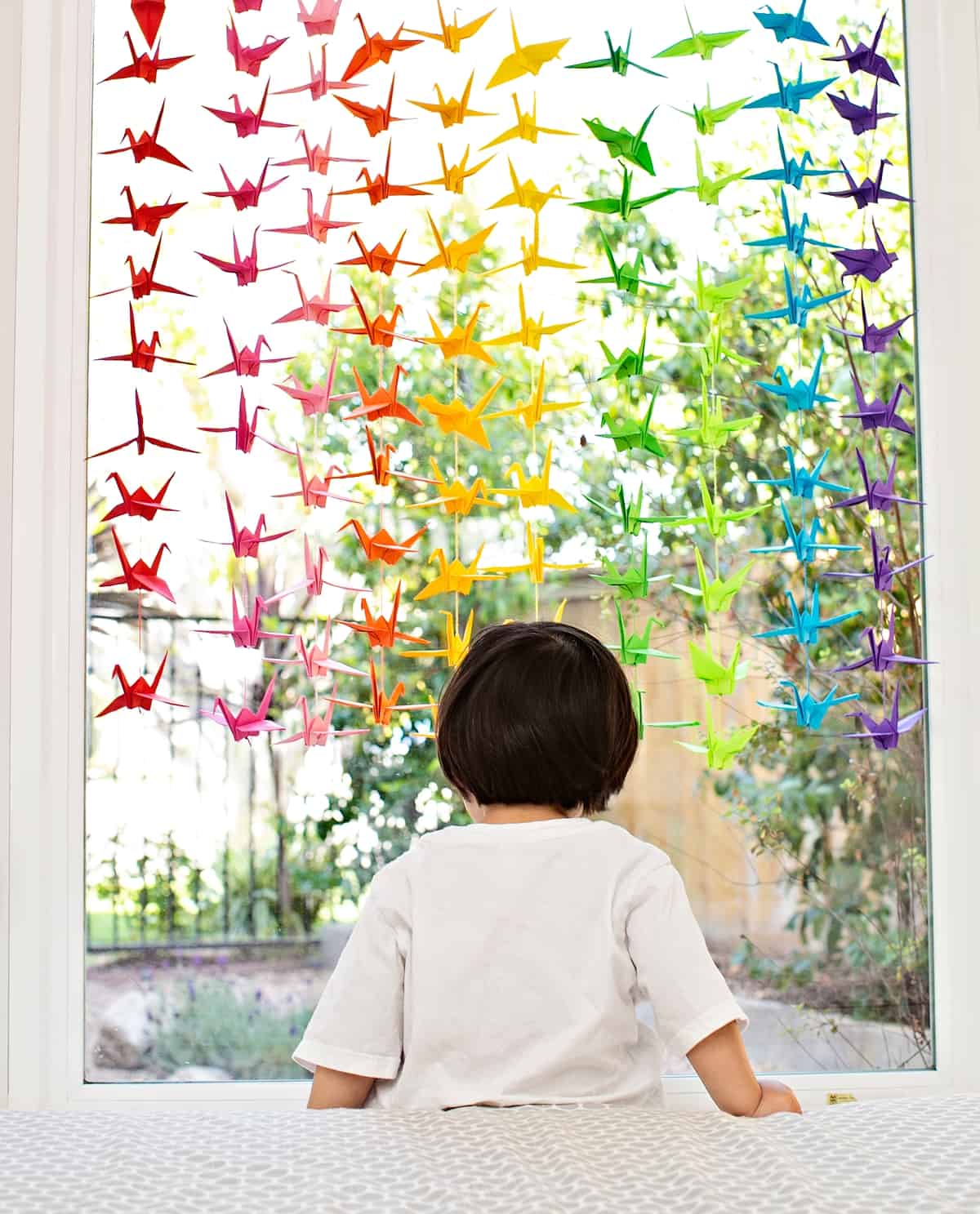 One million paper cranes project community coronavirus project. 