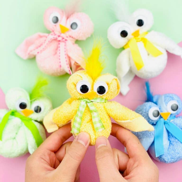 HOW TO MAKE A TOWEL CHICK