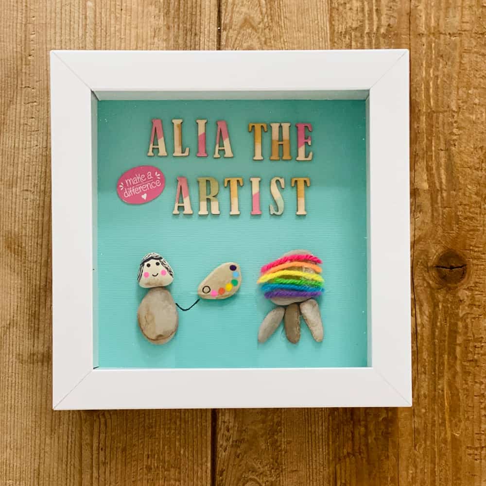 HOW TO MAKE PEBBLE ROCK ART - hello, Wonderful