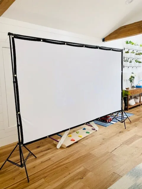 movie screen for outdoor movie