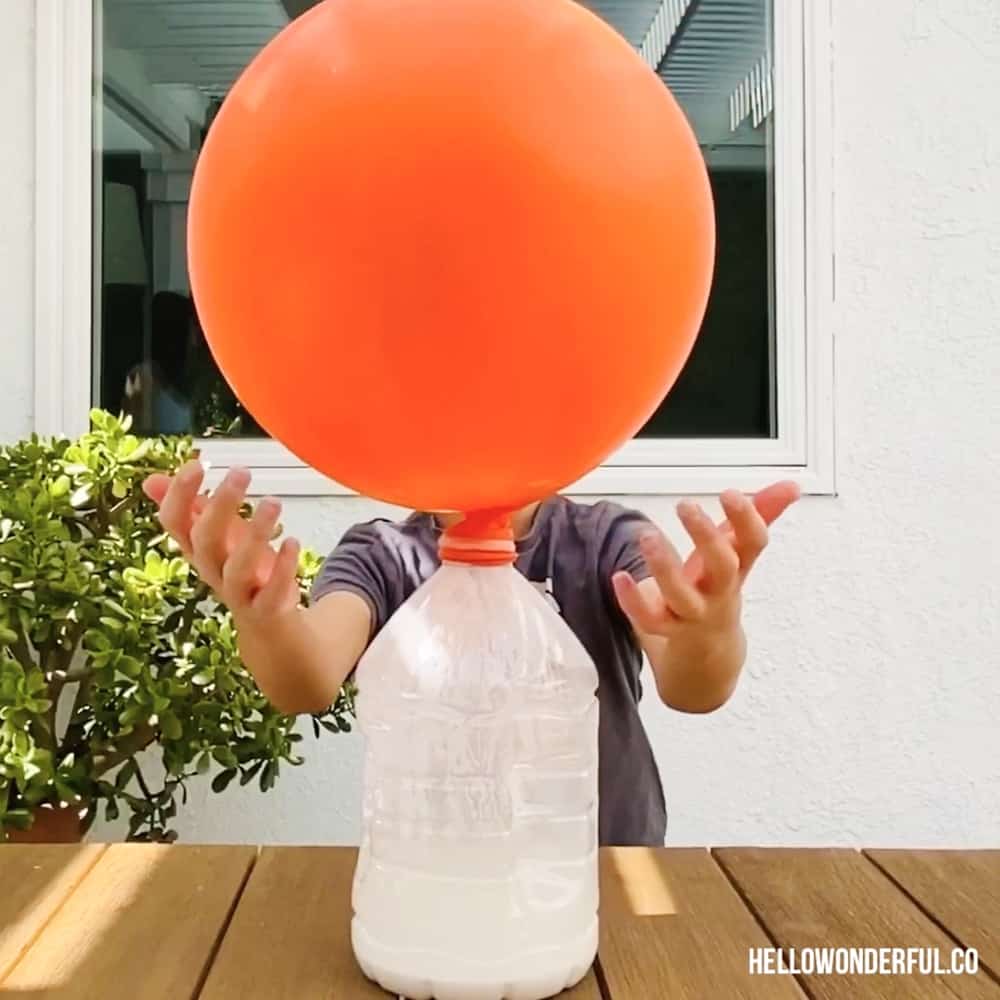 Giant Balloon Baking Soda And Vinegar Experiment Hello Wonderful Giant Balloon Baking Soda And Vinegar Experiment Hello Wonderful