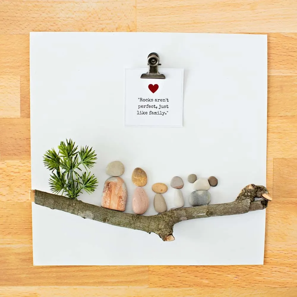 How to make pebble rock art great for handmade mother's day gift