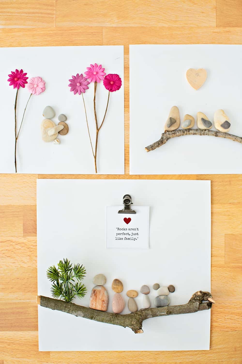 How to make pebble rock art