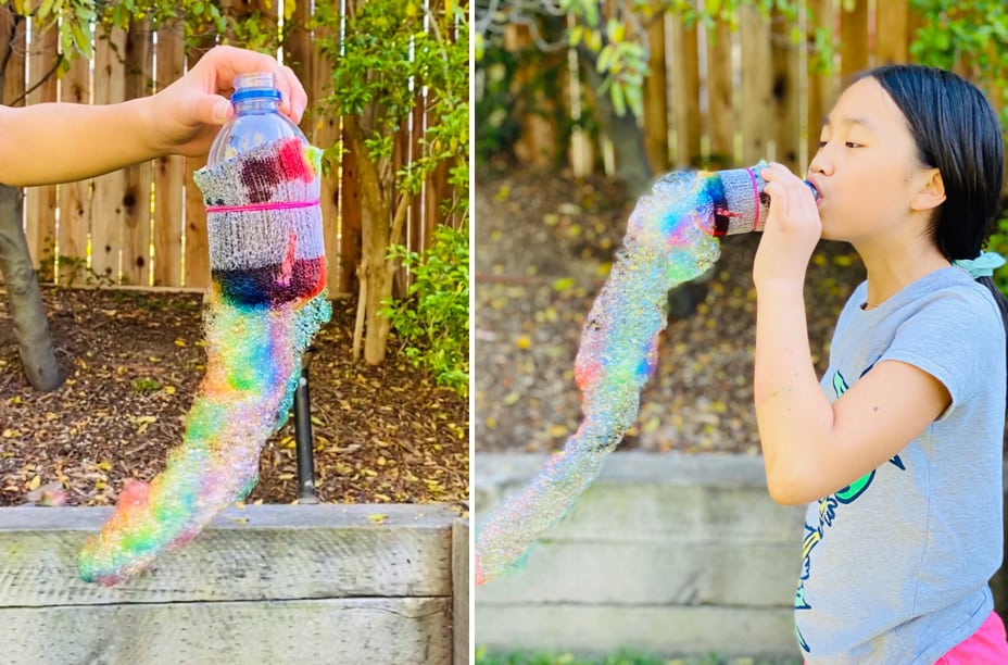 rainbow bubble snakes