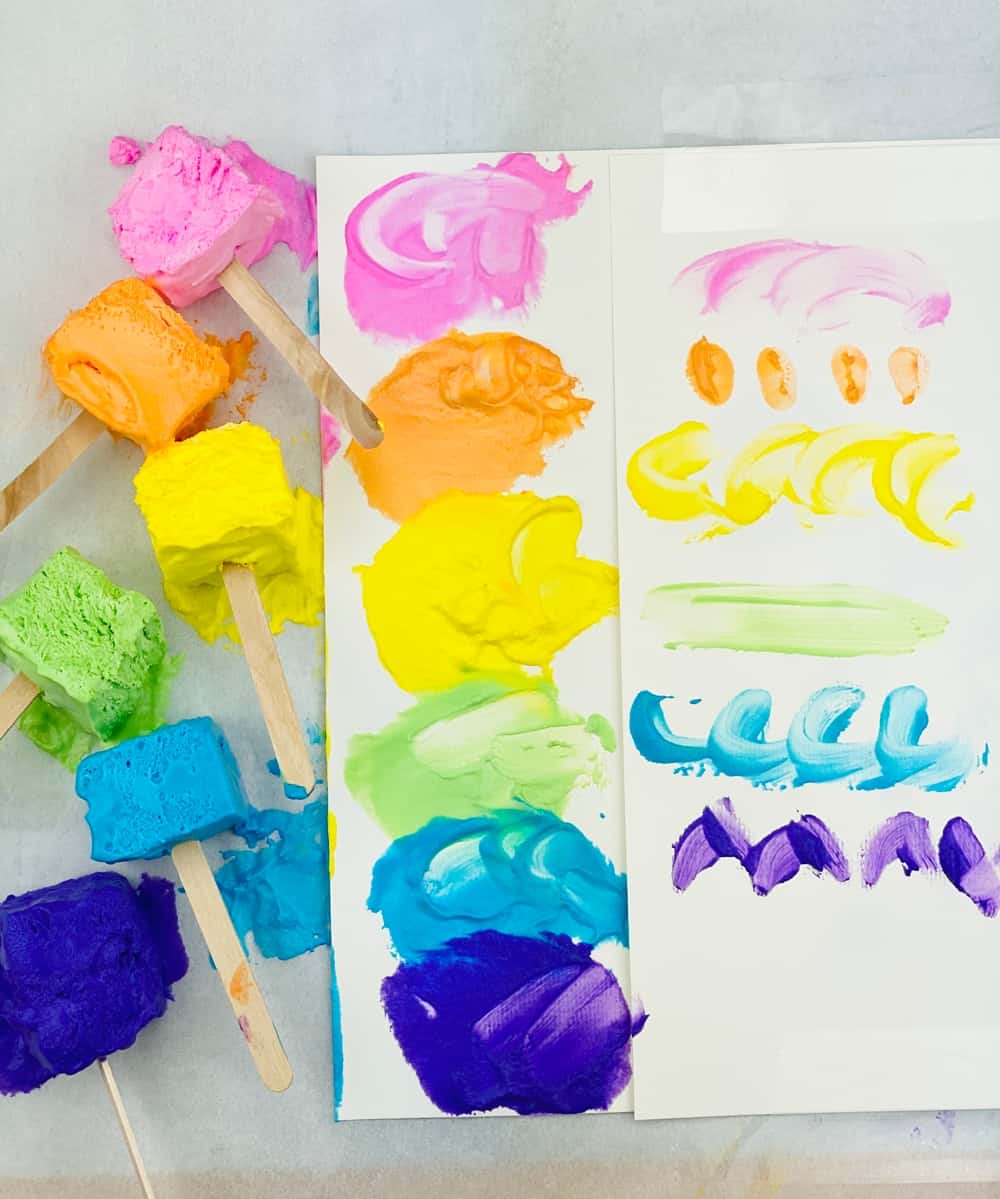 TWO INGREDIENT TASTE SAFE PAINT hello, Wonderful