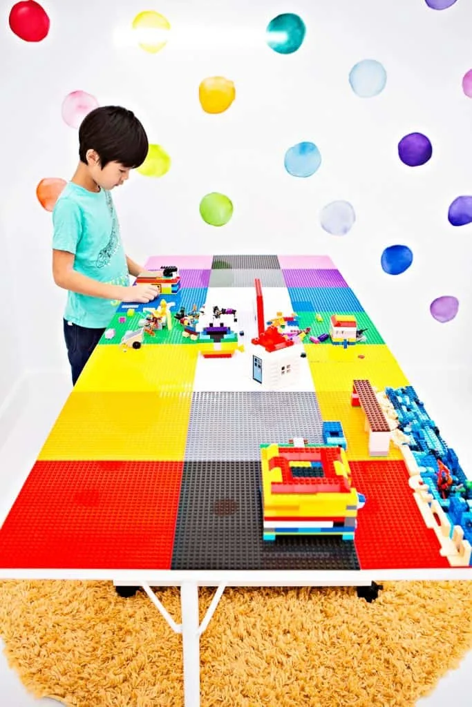 how to make a LEGO table using a DreamCart