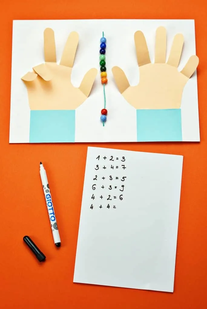 COUNTING HANDS NUMBER LEARNING